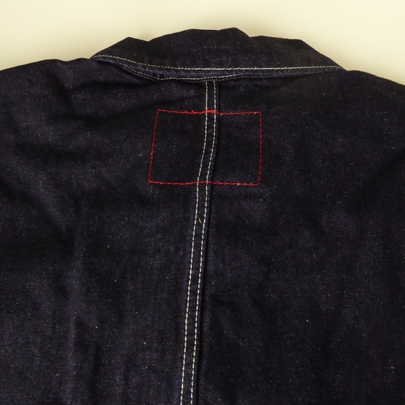 Levi’s Engineered Coat Cotton Hemp Denim Jacket Red Positively Superior NWT - Picture 14 of 14
